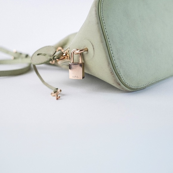 A.P.C. Small Emma Logo-Embossed Bag $695 retail - Picture 12 of 14